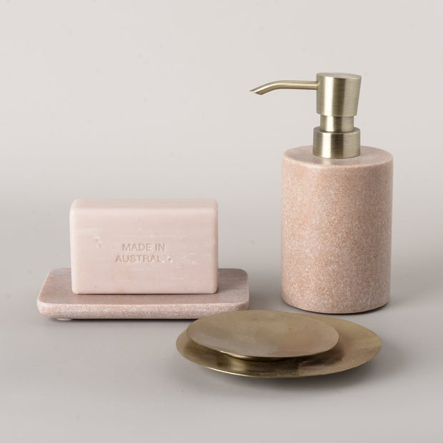 Pink Marble Soap Dispenser