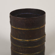 Vintage Indian mini iron pot.
