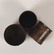 Vintage Indian mini iron pot.