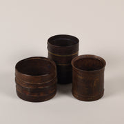 Vintage Indian mini iron pot.