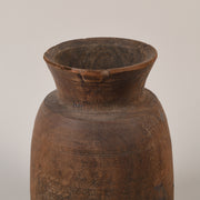 Large Wooden Himachal natural pot