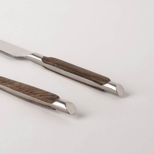 Wood inlaid Handle knife