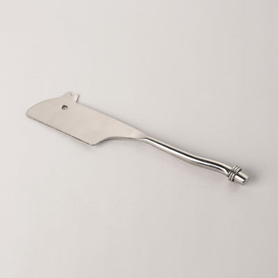 Polished Ring Handle Mouse Cheese Knife