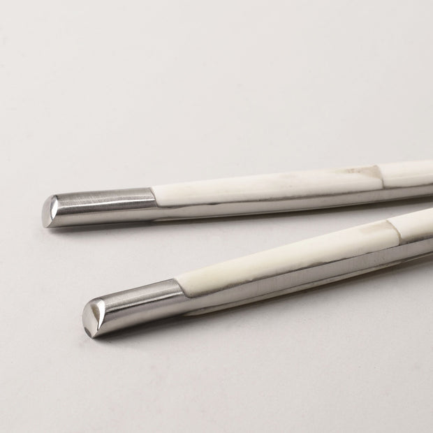 Bone Inlay Salad Server