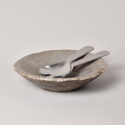 Mini satin salad server