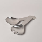 Mini satin salad server