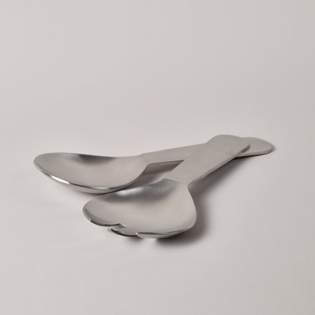 Mini satin salad server