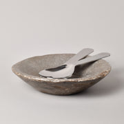 Mini chunky polished salad server