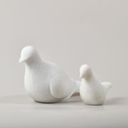 Large White Marble Dove