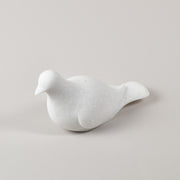 Large White Marble Dove