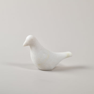 Small Handmade Marble Dove