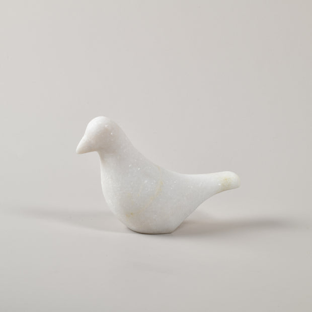 Small Handmade Marble Dove