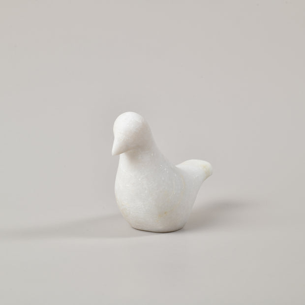 Small Handmade Marble Dove
