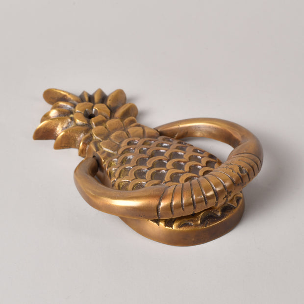 Brass pineapple door knocker