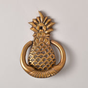 Brass pineapple door knocker