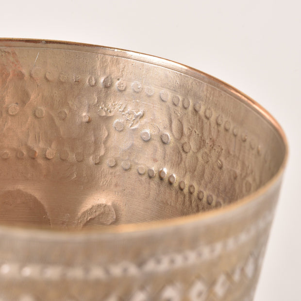 Vintage Brass Lassi Cup/18