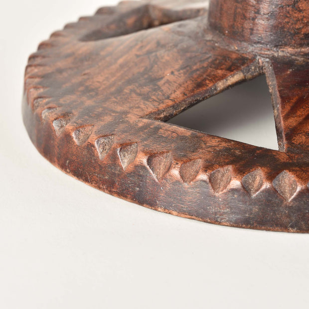 Wooden "Naga" Fruit Bowl/01