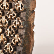 Vintage Gold Print Block