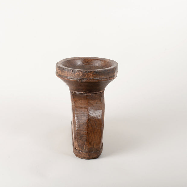 Vintage Candle Holder Bone Inlaid/2