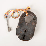 Large Vintage Steel Lock