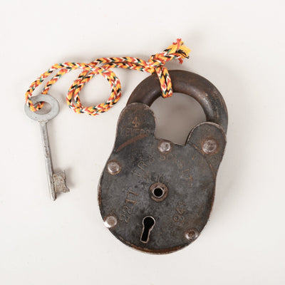 Large Vintage Steel Lock