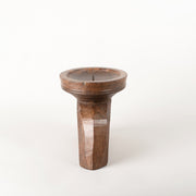 Vintage Candle Holder Bone Inlaid/4