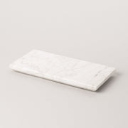 White Marble Dispenser Tray