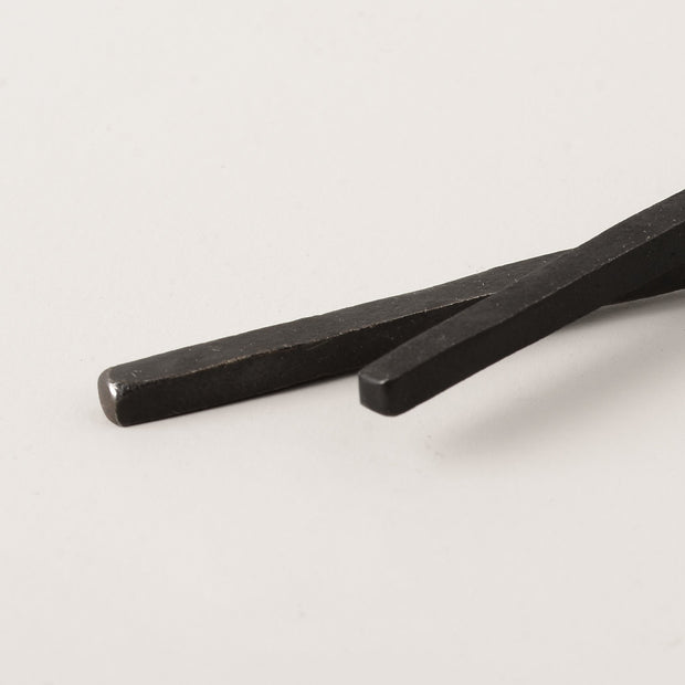 Hand Forged Burnished Salad Server
