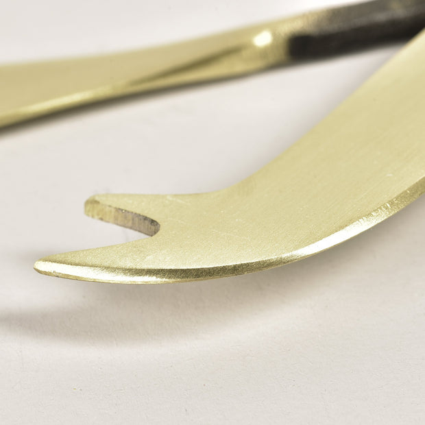 Burnished Gold Cheese & Pate Knife